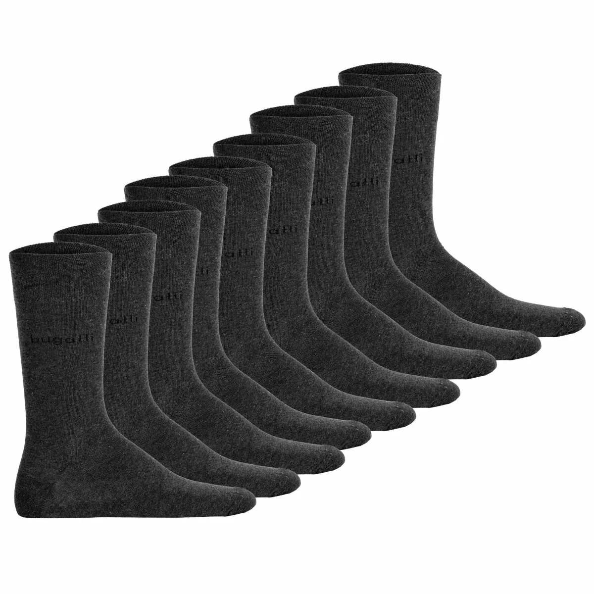 bugatti Herren Socken, 9er Pack - Socks Soft Cotton Uni Basic