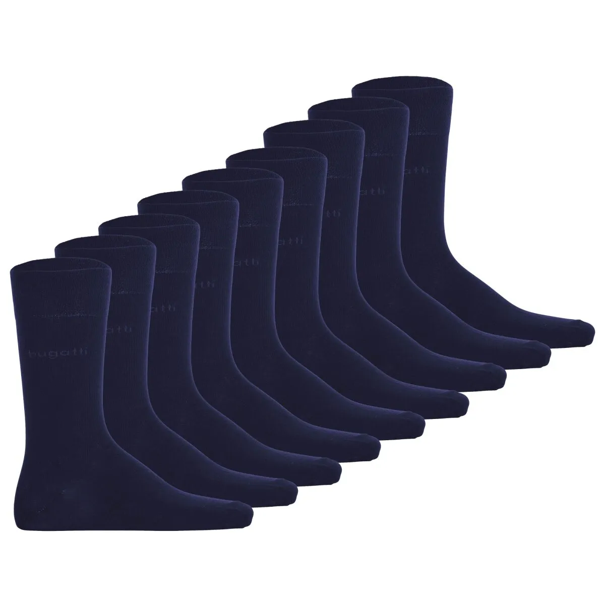 bugatti Herren Socken, 9er Pack - Socks Soft Cotton Uni Basic