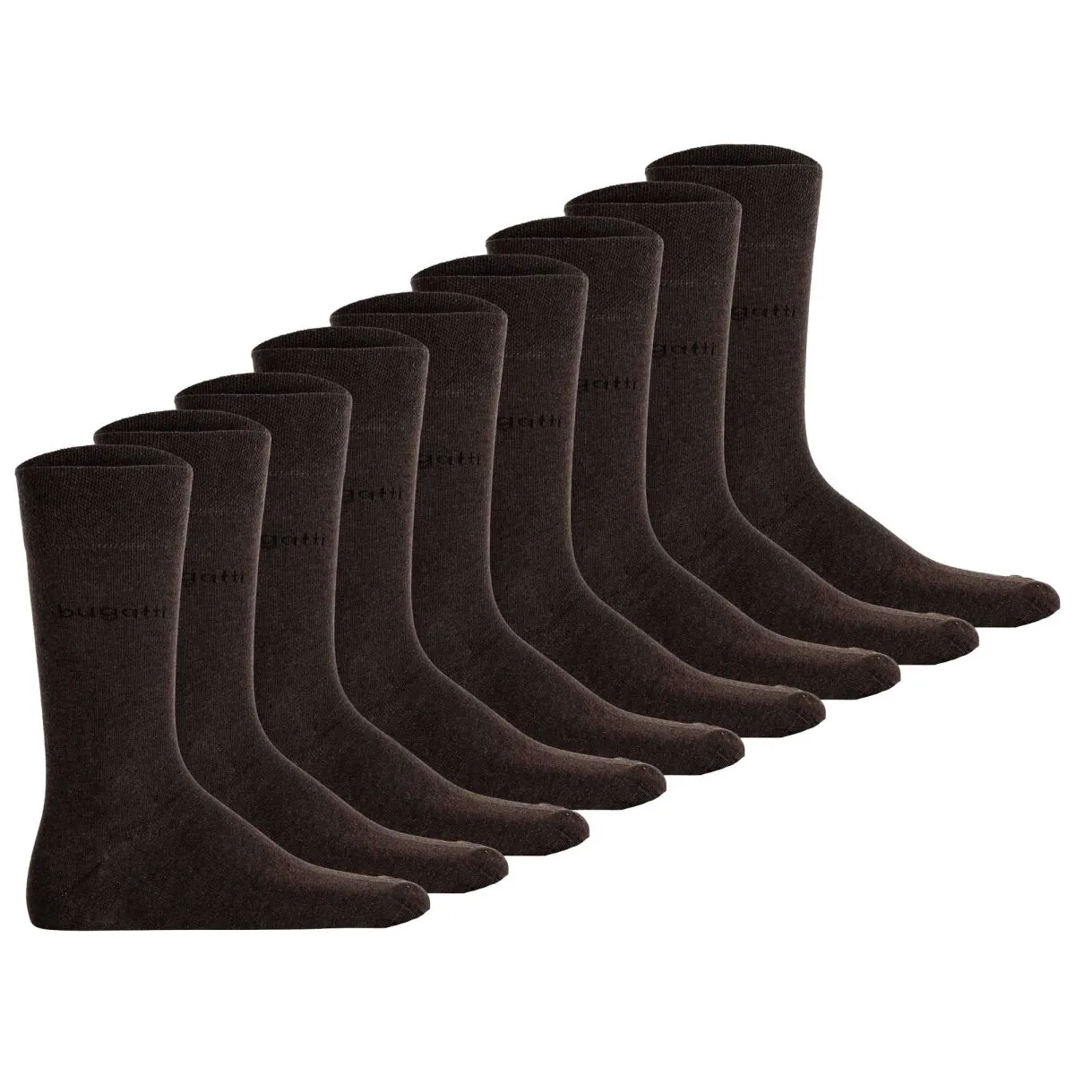 bugatti Herren Socken, 9er Pack - Socks Soft Cotton Uni Basic