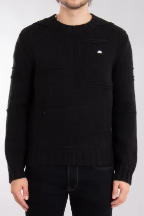 DSQUARED2 Structured Wool Knit Sweater  
